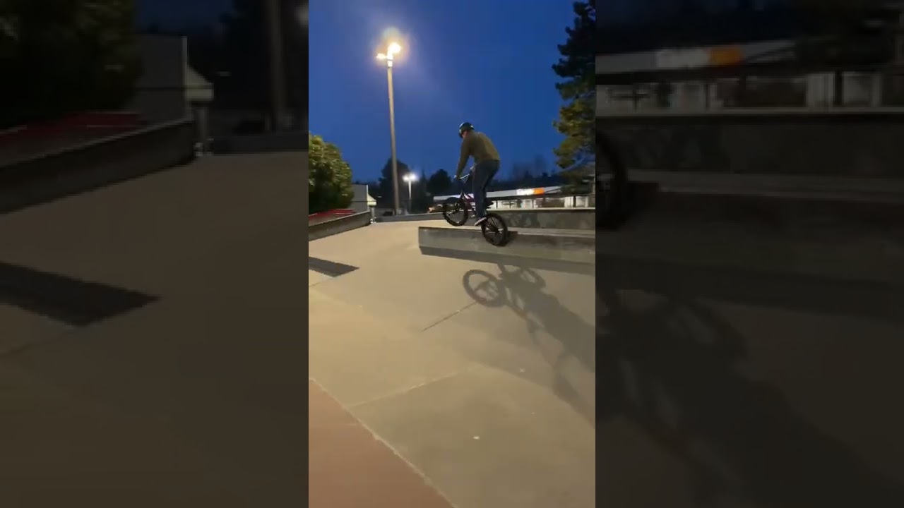 Bank to long feeble grind! 