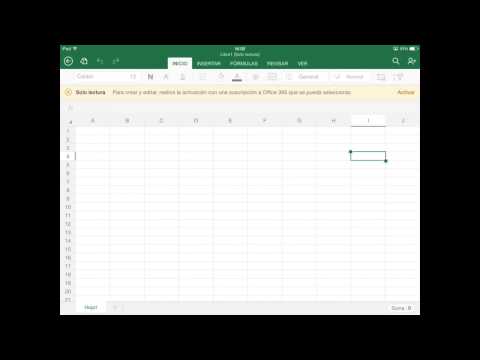 Microsoft Excel para iOS