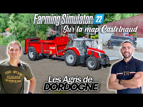 🔴 EPANDAGE DE FUMIER AVEC NOTRE NOUVEAU MASSEY ! (Live Les Agris de Dordogne ft @Stervio )