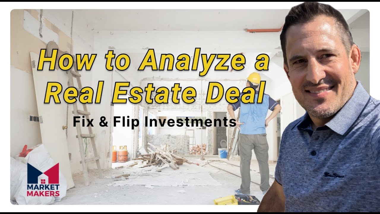 How To Flip Paper Real Estate How to Analyze a Fix & Flip Real Estate Deal Like a Pro - YouTube