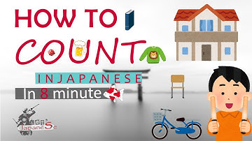 How to count in Japanese in 8 minutes [things, books, vehicle etc.]