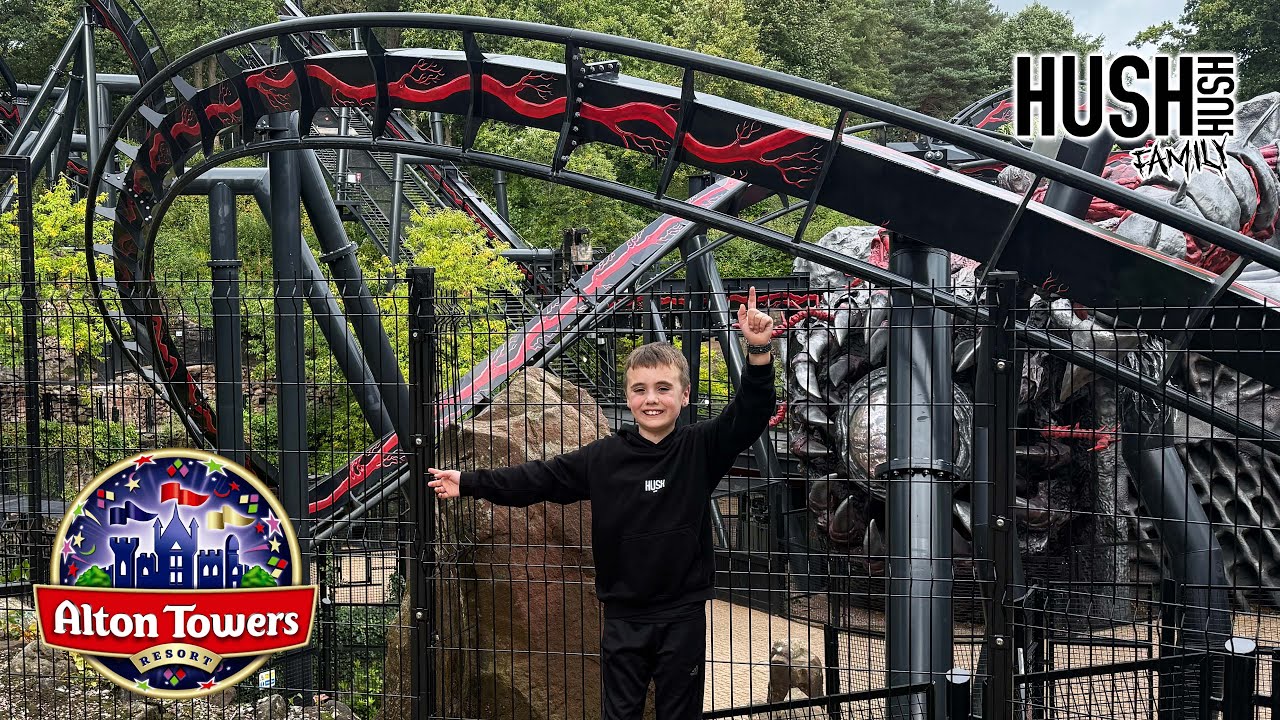 ПЕРВЫЙ опыт Джио на БОЛЬШИХ ГОРКАХ в Alton Towers! Наконец-то 140 см! Видеоблог