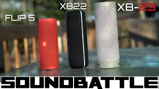 😞Sony XB23 Review | Sound battle VS XB22 & JBL Flip5 | A little bit of a disappointment