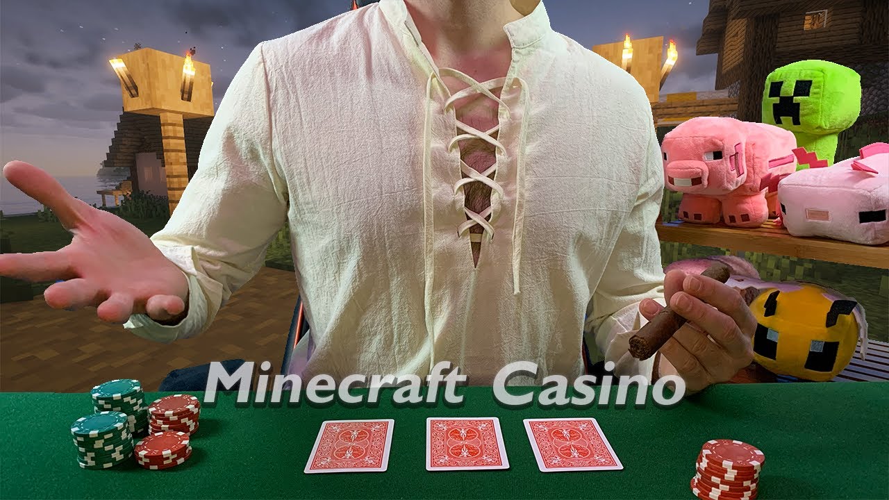 Friendly Minecraft Casino Dealer | ASMR Roleplay