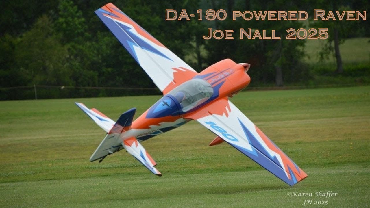 Raven 180cc at Joe Nall 3D Line 2025 - YouTube