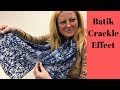 How to Create Batik Crackle Effect