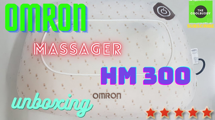Omron cushion massager hm 340 review năm 2024
