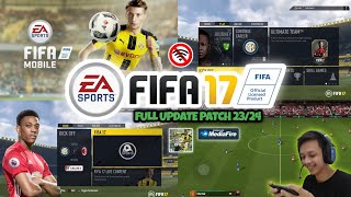 FIFA 17 MOD FIFA 23 ANDROID OFFLINE FULL UPDATE TRANSFER 23/24 & GRAFIK PS5