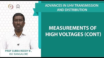 Measurements of High Voltages (cont)
