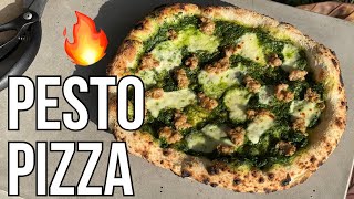 Super Green Pesto Pizza with Sausage! by Julian Sisofo 1,463 views 3 weeks ago 2 minutes, 27 seconds