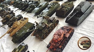 Танковая АРМИЯ на Столе. Т-72, Т-80, Hellcat, GRILLE