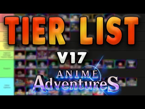 NEW Update 17 Anime Adventures Tier List * Who You Should Summon For? NEW  OP META UNITS? 