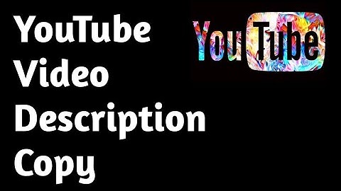 How To Copy YouTube Video Description In Tamil || Selva Tech