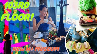 AFTERNOON TEA with a VIEW on the 103rd FLOOR | Café 103 Ritz Carlton | M+ Museum Hong Kong | Review by Jess BeyondHorizon 2,094 views 1 year ago 9 minutes, 24 seconds