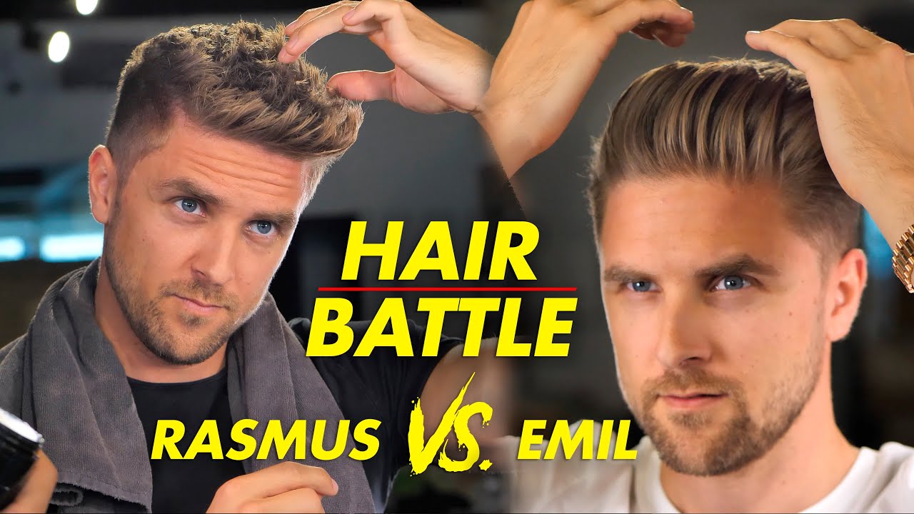 Quiff hairstyle vs Slick back - Mens hair Revolution