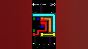 How To Solve Flow Free Interval Pack Level 28 6x6 Board Walk Through Solution Walkthrough