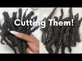 He Cut His Locs! | Ending the Loc Journey.....