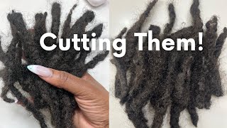 He Cut His Locs! | Ending the Loc Journey.....