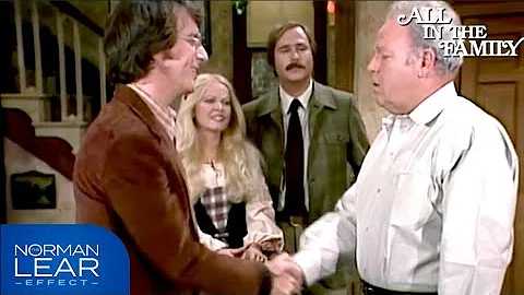 All In The Family | Archie Meets Mike's Old Friend | The Norman Lear Effect