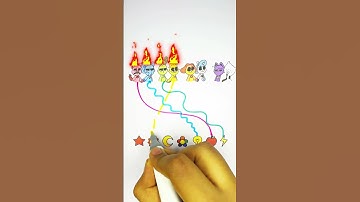 Poppy Playtime Smiling Critters Vertical Line Matching #shortsviral #poppyplaytime #funny