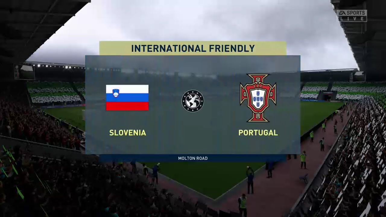 FIFA 20 SLOVENIA VS PORTUGAL INTERNATIONAL FRIENDLY PREDICTION YouTube