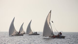 سباق القوارب الشراعيه الجالبوت فئة 22 قدم - تصوير ارضي و جوي