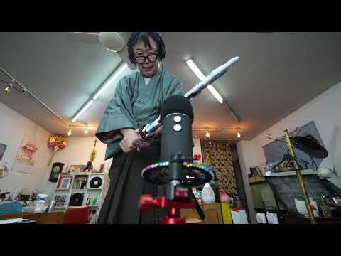 【ASMR】Japanese samurai swords Tapping 日本刀KATANAタッピング