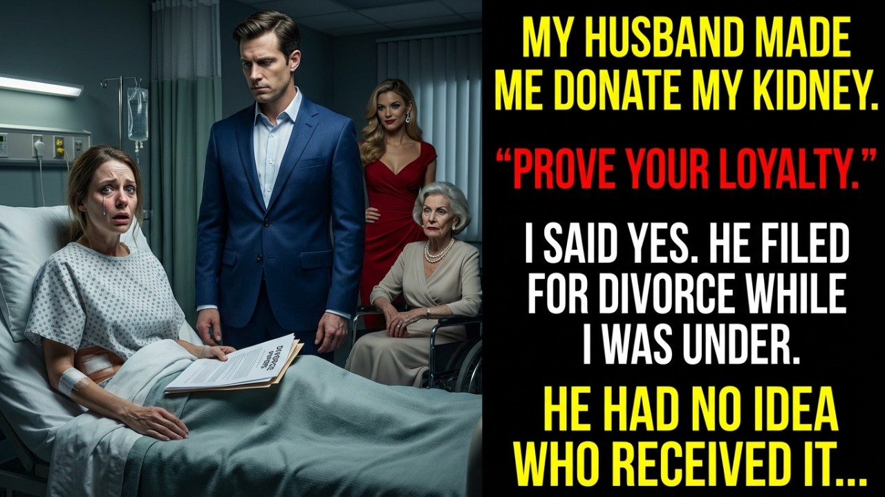 They Used Me For My Kidney And Threw Me Away Like Trash — They Had No Idea Where It Actually Went