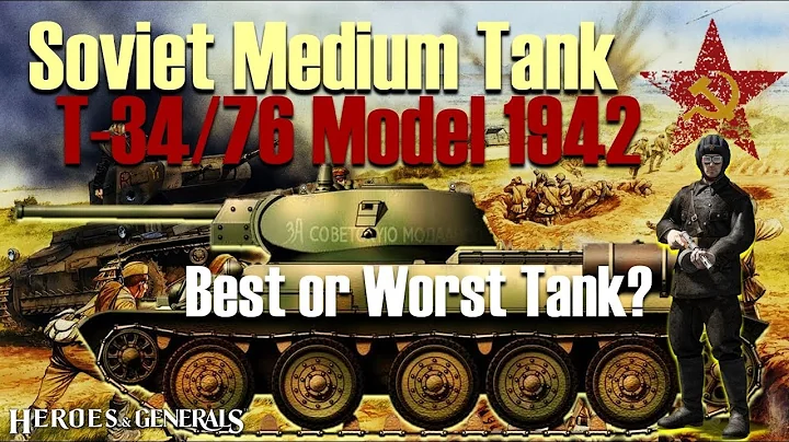 T-34/76 Model 1942 | Soviet Medium Tank | Heroes and Generals