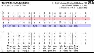 Tenor PS 552 Terpuji Raja Kristus #satbguides  #paduansuara  #gerejakatolik #lagumisa