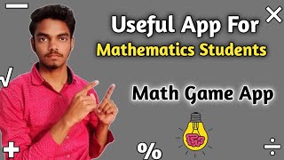 दिमाग तेज कर देगी ये Mobile Game | Useful App For Math Students | Math Games App screenshot 1