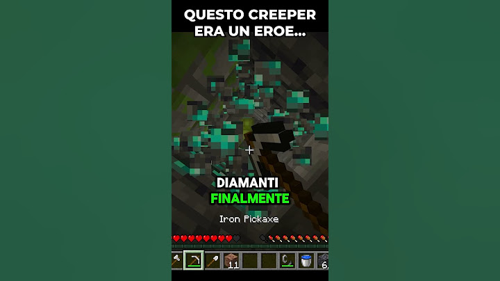 QUESTO CREEPER ERA UN EROE su MINECRAFT...