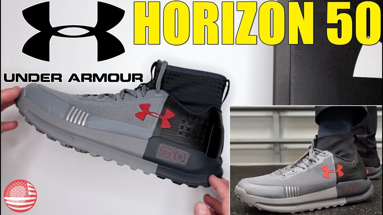 Under Armour Horizon 50 (Under Armour Hiking Shoes Review) - YouTube