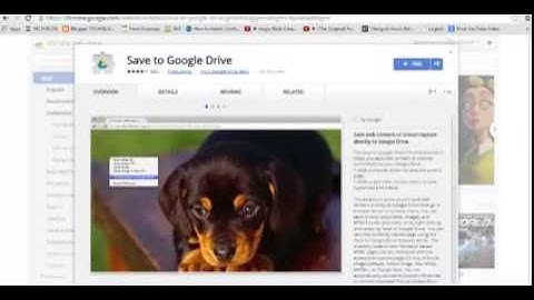 Save a Web Page Directly To Google Drive