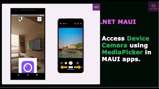 .NET Maui Apps | Access device camera and files using Media Picker in MAUI mobile and desktop apps.