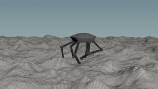 Procedurally Animated Spider Created With Houdini