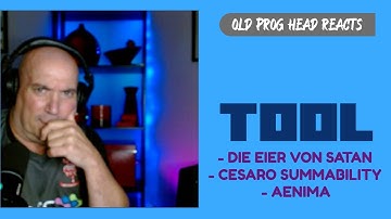 TOOL - 3 MORE TRACKS FROM AENIMA (REACTION). OLD PROG HEAD REACTS TO MODERN PROG