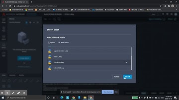 AutoCad Tutorial 5   Web Adding Template   Title block