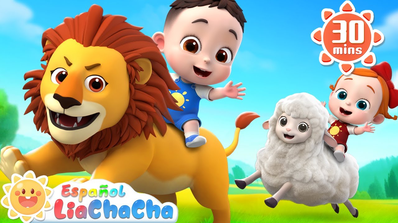 Animales de la Sabana | LiaChaCha en Español - Canciones Infantiles