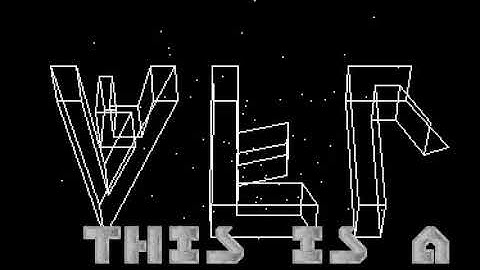 vector intro by alpha flight for Amiga