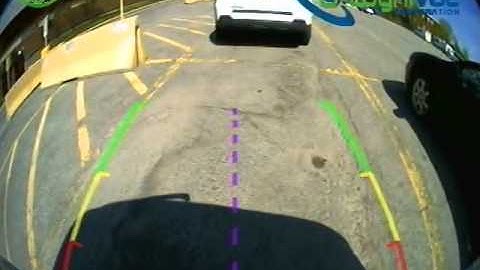 RearVue Camera Demonstrating Distance Estimation