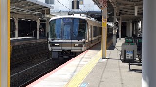 221系B19編成快速米原行き 茨木駅発車