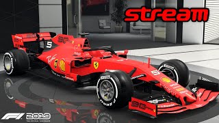 СТРИМ F1 2019 - Быстрые и Неудержимые - Болиды, Столкновения, Гарь | #F1  #F12019  #AtomGit