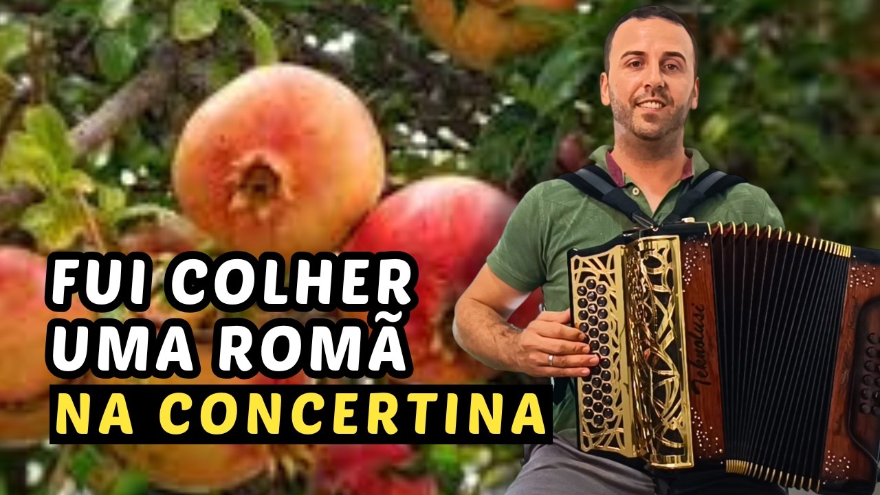 🎶Fui Colher Uma Romã: Uma Linda Música Alentejana na Concertina 🪗