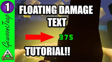 HOE KRIJG JE FLOATING DAMAGE TEKST IN PixARK?? - PixArk Tutorial NL