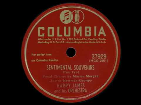 Sentimental Souvenirs  Harry James amp Marion Morgan 1947