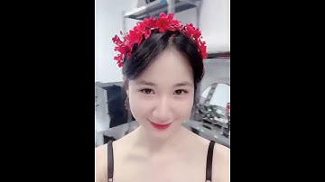 Cài tóc cô dâu hoa đỏ thiết kế thủ công cao cấp #short