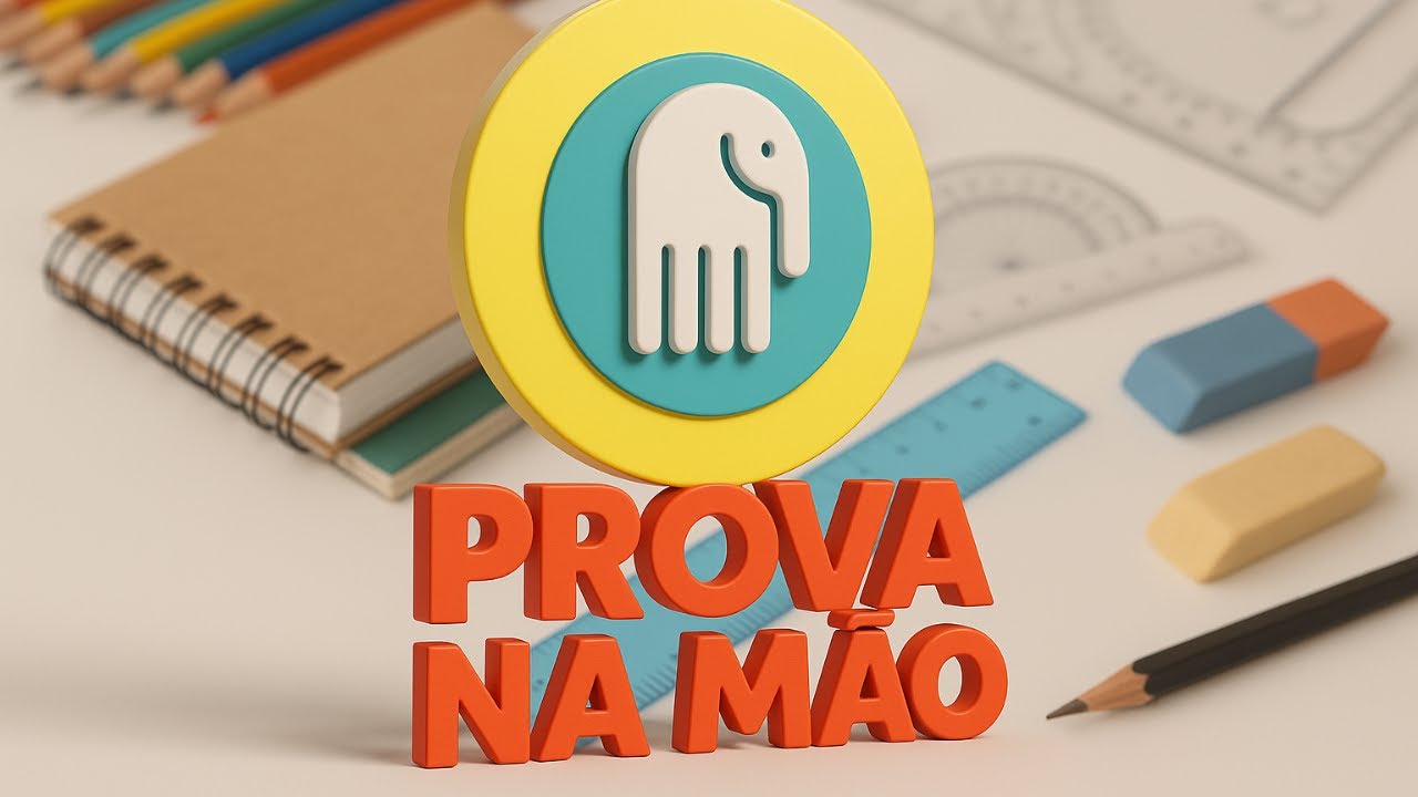 Tela da plataforma Aula na Mão durante a montagem de uma prova