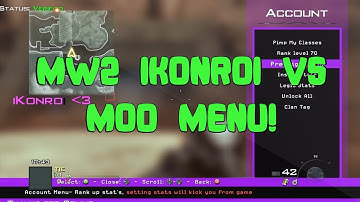 MW2 Mods: iKonroi V5 All Client Mod Menu | *Online* | TU8