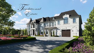 Traditional Estate Home – Designed by Flora Di Menna Designs Inc.